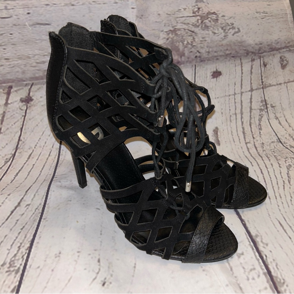 Black Guess Heels